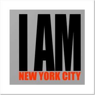 I am New york City Posters and Art